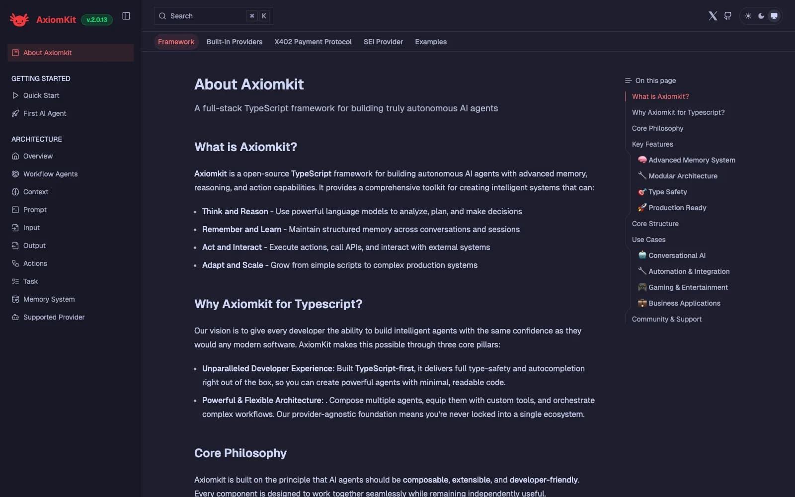 AxiomKit Docs screenshot 3